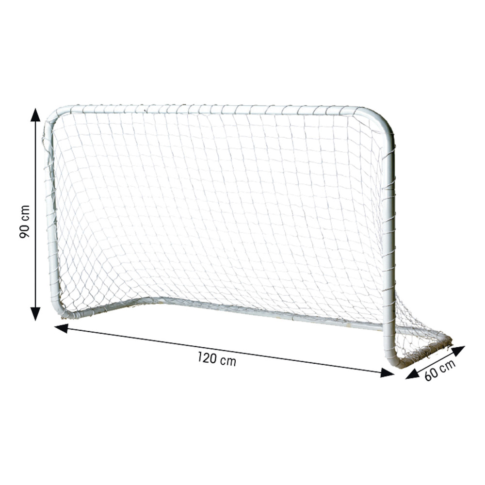 Randaco But de Football pour enfants, filet de football pliable Mini Cage  de football 120 x 90 x 90 cm