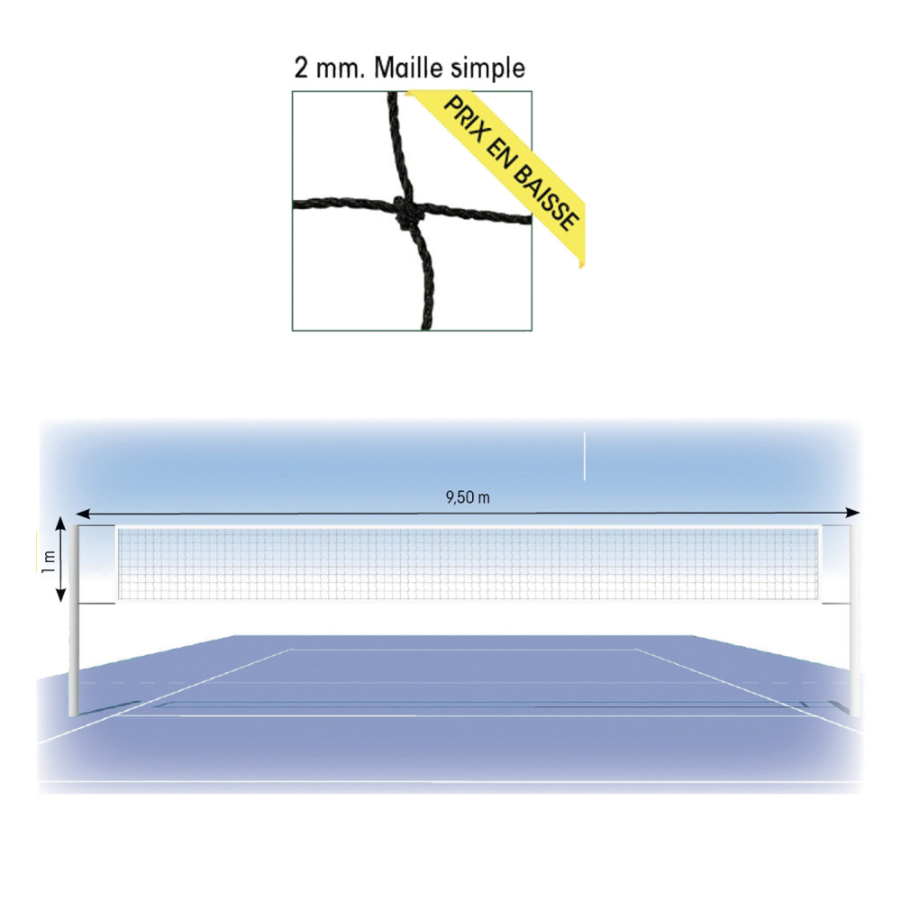 Filet de Périmètre de Tennis