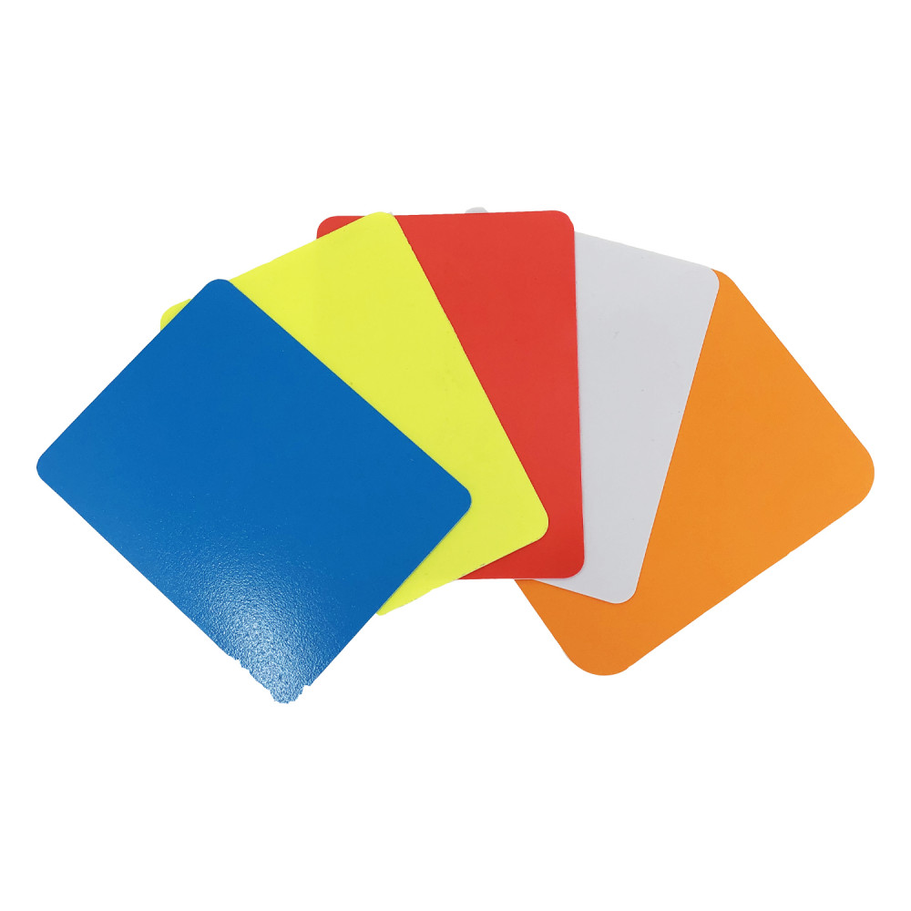 Carton D'Arbitre Jaune 10,5 X 8,5 Cm - Accessoire Officiel Arbitrage