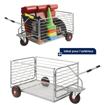 Chariot sur roulettes pour stocker le matéreil de soin et accessoires